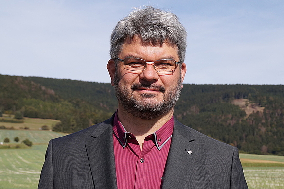 Martin Truckenbrodt, Ortsvorsitzender der ÖDP Frankenblick, Landesvorsitzender der ÖDP Thüringen