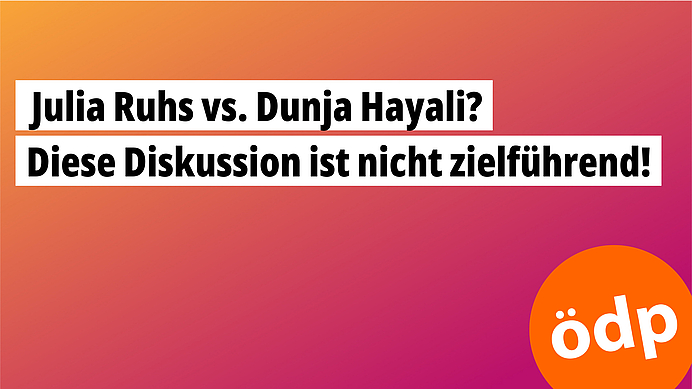 Julia Ruhs vs. Dunja Hayali?