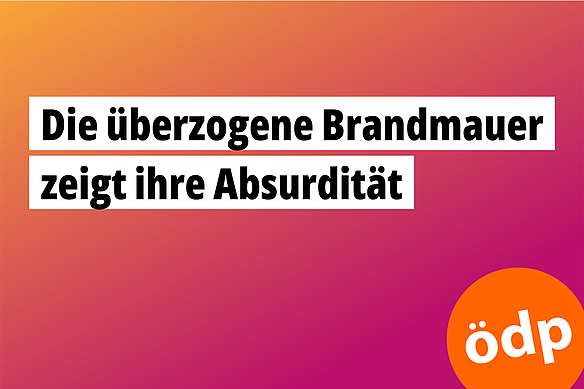 Die überzogene Brandmauer zeigt ihre Absurdität
