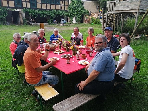 Abendessen in Unterhammer