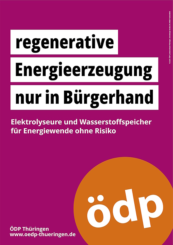 regenerative Energieerzeugung nur in Bürgerhand