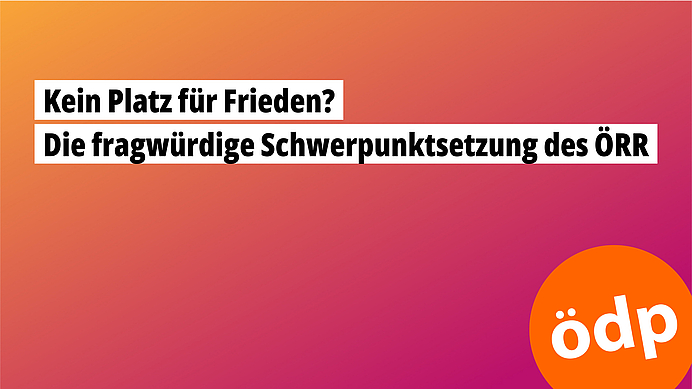 Kein Platz für Frieden?