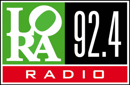 Logo LORA 92.4 Logo LORA 92.4