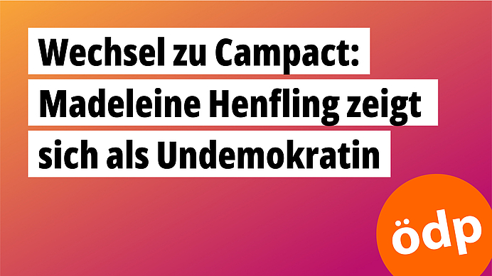 Madeleine Henfling zeigt sich als Undemokratin