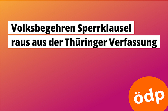 Volksbegehren Sperrklausel
