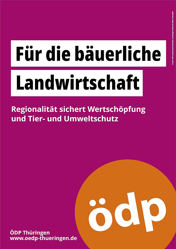 Für die bäuerliche Landwirtschaft