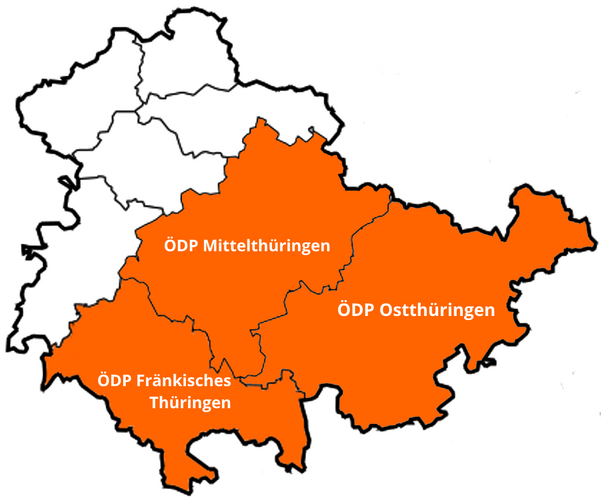 Regionalverbände in Thüringen